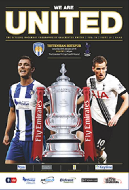 COLCHESTER UNITED v TOTTENHAM HOTSPUR 2015/16 (FA CUP)